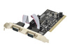 DIGITUS DS-33003 DIGITUS Kontroler RS232 PCI, 2xDB9, Chip: MCS9865