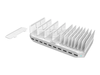 UNITEK Y-2172 Stacja Dokująca 10x USB 2 4A 96W