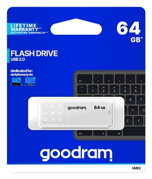 Pendrive UME2 64GB USB 2.0 Biały