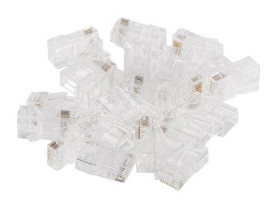 LANBERG PLU-6020EZ Lanberg wtyk sieciowy RJ45 (8P8C) KAT.6 UTP (20 SZT) przelotowy