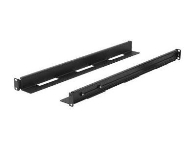 LANBERG AK-1902-B zestaw szyn montażowych do szaf rack 19inch przesuwne 650-1090mm czarny