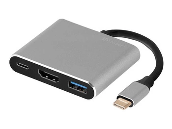 TRACER ADAPTER A-1 USB-C HDMI 4K USB 3.0 PDW 100W