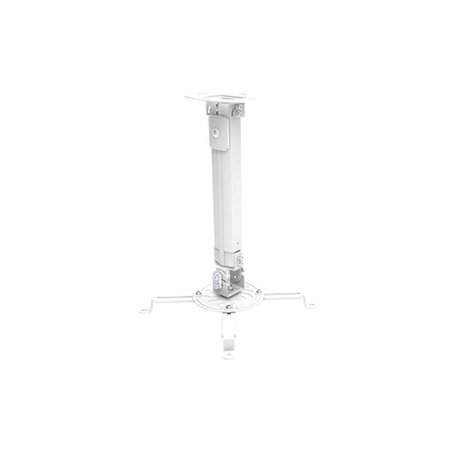 TECHLY Uniwersalny uchwyt sufitowy do projektora 38-58 cm 13.5 kg srebrny