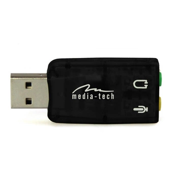 VIRTU 5.1 USB - Karta dźwiękowa USB oferująca wirtualny dźwięk 5.1 MT5101