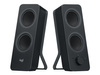 LOGITECH Z207 Speakers for PC 2.0-channel wireless Bluetooth 5 Watt Total black
