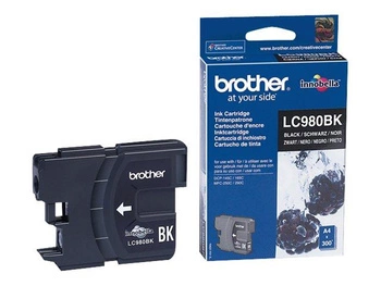 BROTHER LC980BK Tusz Brother LC980BK black 300str DCP145C / DCP165C / MFC250C / MFC290C