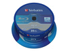 VERBATIM 43837 BluRay BD-R Single layer DATALIFE VerbatimSpindle 25 25GB 6x