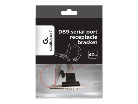 GEMBIRD CC-DB9ML-01 Gembird gniazdo, śledź low profile do obudowy DB9M - COM 9PIN