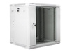 LANBERG WF02-6612-10S Lanberg szafa wisząca dwusekcyjna rack 19 12U 600x600mm szara
