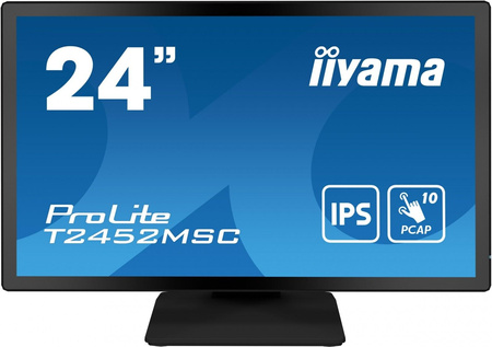 Monitor 23.8 cala T2452MSC-B1 10 PKT. POJ,IPS,HDMI,DP 