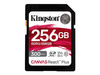 KINGSTON 256GB Canvas React Plus SDXC UHS-II 300R/260W U3 V90 for Full HD/4K/8K