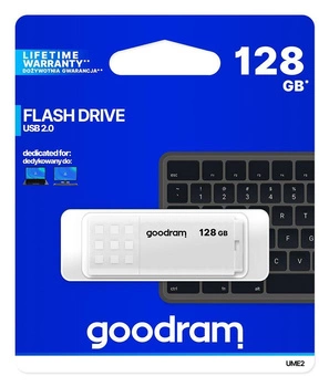 Pendrive GOODRAM UME2 128GB USB 2.0 White