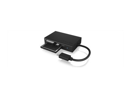 ICY BOX IB-CR401-C3 Zewnętrzny multi czytnik kart pamięci USB 3.0 Type-C CF SD microSD