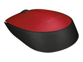 LOGITECH M171 Mouse wireless 2.4 GHz USB wireless receiver black red