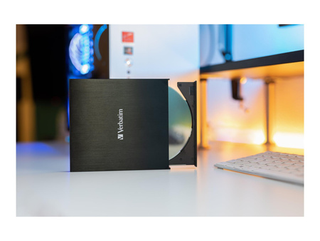VERBATIM External Slimline CD/DVD Writer Type-C