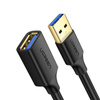 Ugreen kabel przedłużacz przejściówka USB 3.0 (żeński)-USB 3.0 (męski) 1m (czarny)