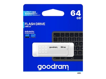 GOODRAM Pamięć USB UME2 64GB USB 2.0 Biała