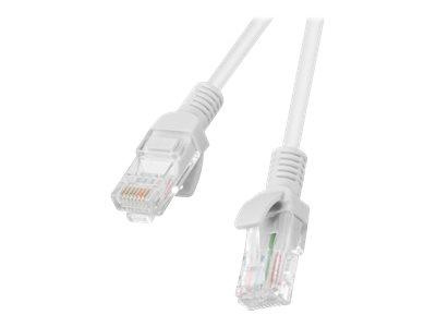 LANBERG PCU5-20CC-0150-S Lanberg Patchcord RJ45, kat. 5e, UTP, 1,5m, szary, op. zbiorcze 10 szt