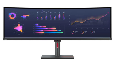 Monitor 49.0 cali ThinkVision P49w-30 WLED 63DBRAT1EU 