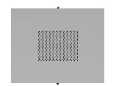 Szafa instalacyjna rack stojąca 19" 47U 800x1200 szara drzwi perforowane LCD ( flat pack) V2