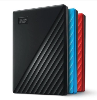 Dysk WD My Passport 2TB 2,5" USB 3.2 Gen 1 red