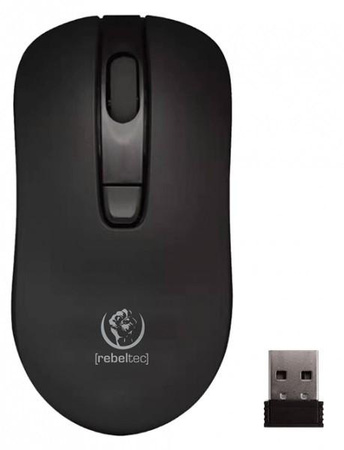 Mysz bezprzewodowa Rebeltec STAR black 800/1000/1600 DPI 