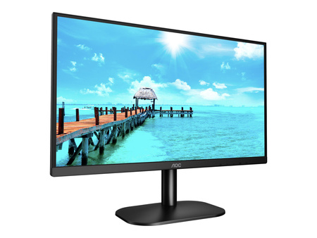 AOC 24B2XH 23.8inch IPS FHD 1920x1080 16:9 250cd/m2 1000:1 7ms HDMI1.4 and VGA inputs Lowblue Mode VESA Compatible
