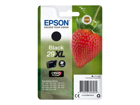 EPSON C13T29914012 Tusz Epson Singlepack black 29XL Claria Home