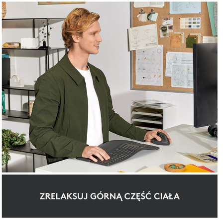 LIFT LEFT VERTICAL ERGO MOUSE -/GRAPHITE / BLACK - EMEA