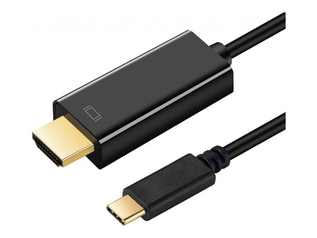 ART CABLE USB-C male - HDMI male 4K 30Hz PL oem 1.8m
