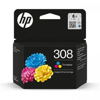 HP 308 TRI-COLOR ORIGINAL INK/EN/DE/PL/CZ/NL CARTRIDGE