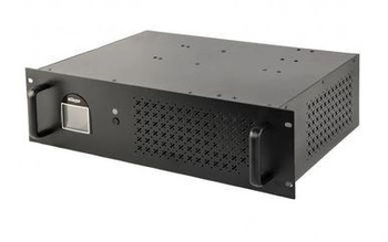 GEMBIRD UPS-RACK-1200 UPS Rack 19inch 3.4U 1200VA 2xIEC 2x Schuko 230V USB LCD