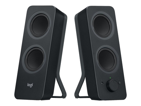 LOGITECH Z207 Speakers for PC 2.0-channel wireless Bluetooth 5 Watt Total black