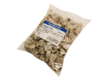LOGILINK MP0005 LOGILINK - Osłonki wtyku RJ45, szare - 100szt.