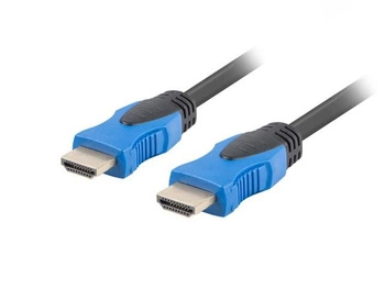 Kabel Lanberg CA-HDMI-20CU-0010-BK (HDMI M - HDMI M; 1m; kolor czarny)