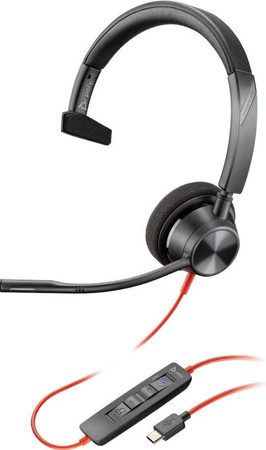 Słuchawki Blackwire 3310 Mono USB-C/A MS-Teams 8X216AA 