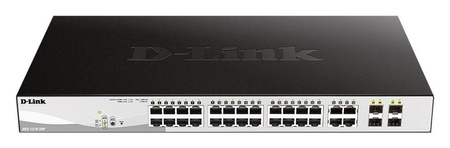 Przełącznik DGS-1210-28P 24GE PoE 4SFP 
