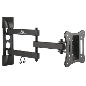 Uchwyt do telewizora lub monitora Maclean MC-719 13-27" 15kg czarny max VESA 100x100