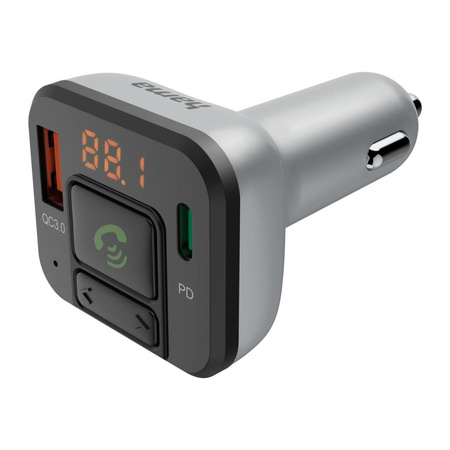 Transmiter FM z bluetooth i ładowarką 20W 