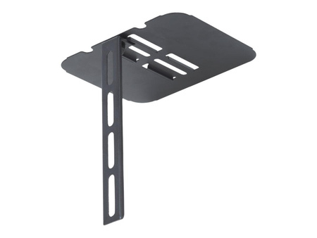 ART WALL SHELF for DVB-T2 DECODER Blue-ray / DVD player max 3 kg D-52 - dual assembly