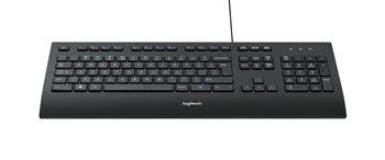 Klawiatura Logitech 920-005217 (USB 2.0; kolor czarny)