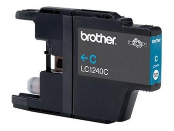 BROTHER LC1240C Tusz Brother LC1240C cyan 600str DCP-J525W / DCP-J725DW / MFC-J625DW