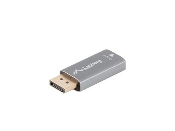 LANBERG AD-DP-HD-03 adapter DisplayPort - HDMI M/F 8K srebrny