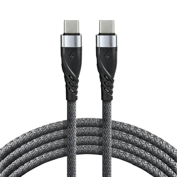 Kabel przewód USB-C PD 200cm everActive CBB-2PDG Power Delivery 3A z obsługą szybkiego ładowania 60W