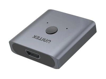 UNITEK V1127A Switch HDMI 2.0 4K 2w1 2-kierunkowy Aluminium