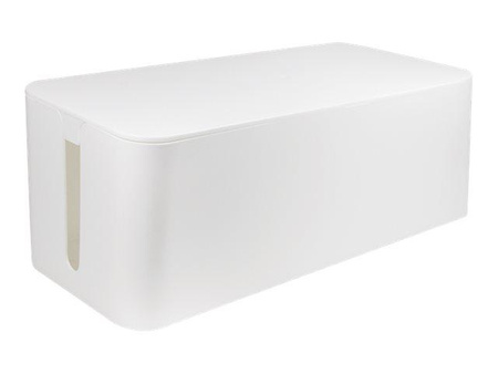 LOGILINK KAB0063 LOGILINK - Organizer kabli Cable Box, 407x157x133.5mm, biały