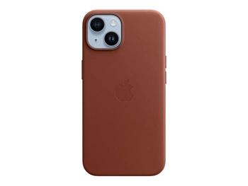 APPLE iPhone 14 Leather Case with MagSafe - Umber