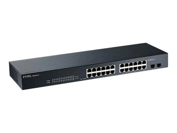 ZYXEL GS1900-24 v2 24-port GbE L2 Smart Switch rackmount fanless
