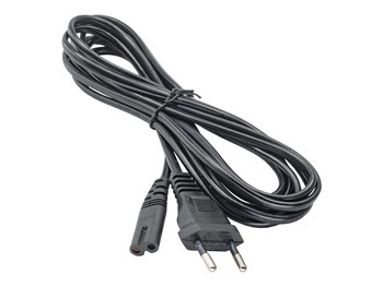 AKYGA Kabel zasilający AK-RD-02A ósemka IEC C7 250V/50Hz 3.0m