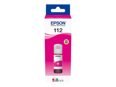 EPSON 112 EcoTank Pigment Magenta ink bottle